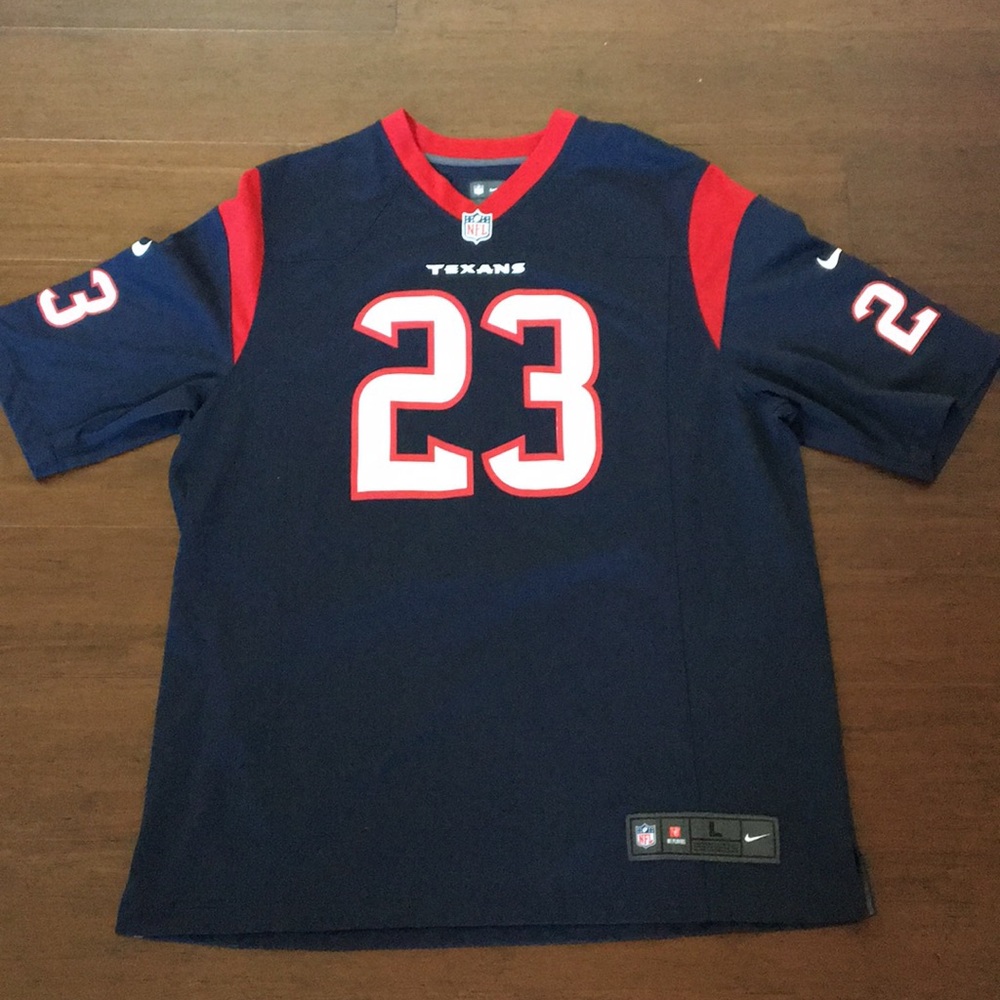 HOUSTON TEXANS ARIAN FOSTER #23 MENS LARGE JERSEY